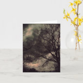 Winter Storm notecard Kaart (Gele Bloem)
