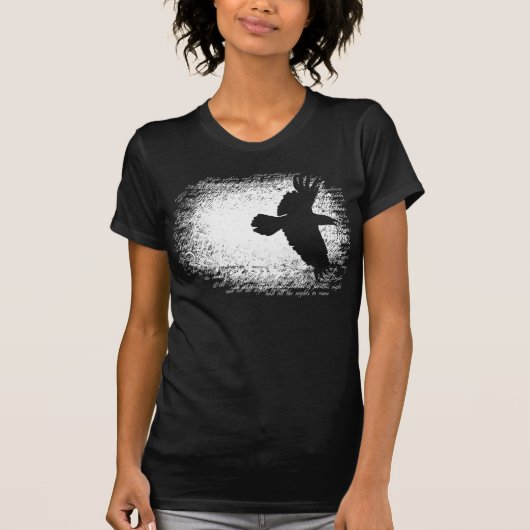 Winter Storm Raven White II T-shirt (Voorkant)