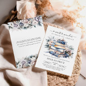 Winter Storybook Thema Baby shower Kaart
