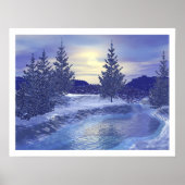 Winter Stream III Poster (Voorkant)