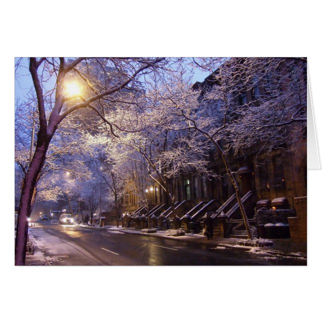 Winter Street 5x7 (Voorkant Horizontaal)