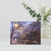 Winter Street Briefkaart (Staand voorkant)