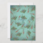 Winter String van lichten voor takken bruiloft Kaa Kaart (Achterkant)