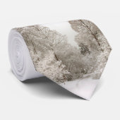 Winter Stropdas Snow Forest Wonderland Holiday Str (Opgerold)