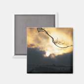 Winter Sun Magneet (Voorkant / Achterkant)