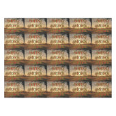 Winter Sun Tablecloth voor Winter Solstice Tafelkleed (Voorkant (Horizontaal))