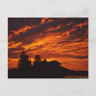 Winter Sunrise Briefkaart