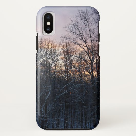 Winter Sunrise I Pastel Natuur Landschap Case-Mate iPhone Case (Achterkant)