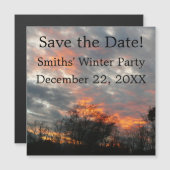 Winter Sunset Natuur Landscape Photography (Voorkant / Achterkant)