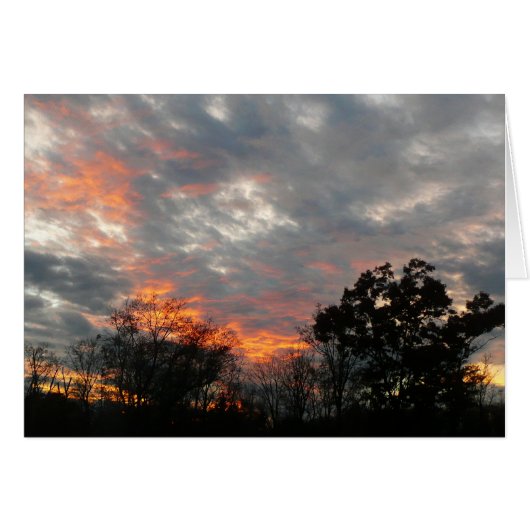 Winter Sunset Natuur Landscape Photography (Voorkant Horizontaal)