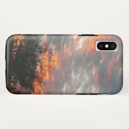 Winter Sunset Natuur Landscape Photography Case-Mate iPhone Case (Achterkant (horizontaal))