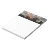 Winter Sunset Natuur Landscape Photography Notitieblok (Linkerzijde)