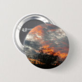 Winter Sunset Natuur Landscape Photography Ronde Button 5,7 Cm (Voorkant /achterkant)
