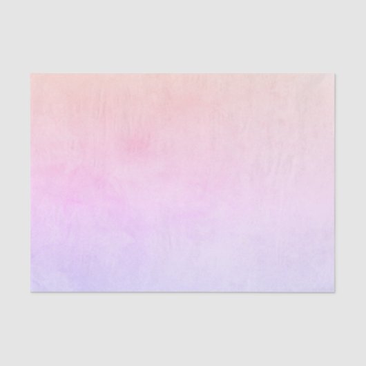 Winter Sunset Ombré Tissuepapier (Voorkant)