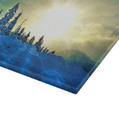 Winter Sunset over Mt Washington, Canada Snijplank (Hoek)