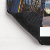 Winter Sunset Promotion Photo Mousepad Muismat (Hoek)