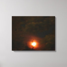 WINTER SUPER MAAN canvas Afdruk