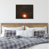 WINTER SUPER MAAN canvas Afdruk (Insitu (Slaapkamer))