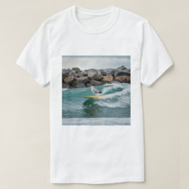 Winter Surfer Zeemeeuw, Zeemeeuw Surfen, Zeemeeuw T-shirt