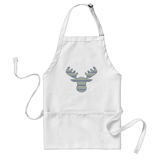 Winter Sweater Apron Standaard Schort (Voorkant)