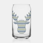 Winter Sweater Blikvorm Glas (Achterkant)