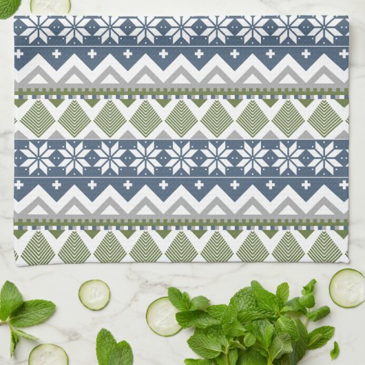Winter Sweater Kitchen Towel Theedoek (Gevouwen)