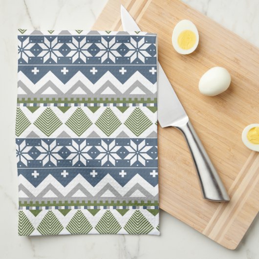 Winter Sweater Kitchen Towel Theedoek (Quarter Fold)