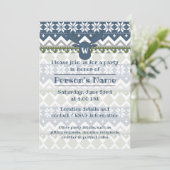 Winter Sweater Party Invitation Kaart (Staand voorkant)