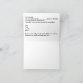 Winter Sweet 16 verjaardagsfeestje uitnodiging (Binnen)