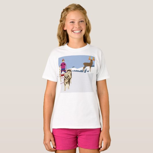 winter t-shirt (Voorkant volledig)