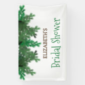 Winter Takken Bruidsmeisjesfeest Spandoek (Verticaal)