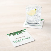 Winter Takken Bruiloft Feestje Kartonnen Onderzetters (Insitu)