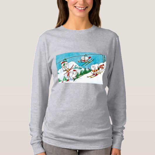 Winter tandkantoor Funny T-shirt (Voorkant)