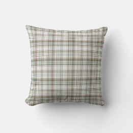 Winter Tartan Kussen