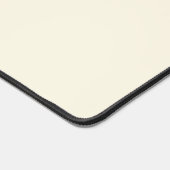 Winter Tartan Plaid Herten Silhouet Desk Mat (Hoek)