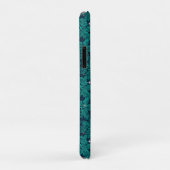 Winter Teal Bos Luxe ✨ Dennen Tak Sneeuwvlok Case-Mate iPhone Case (Achterkant/rechts)