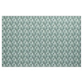 Winter Tealblauwe Patchwork Vintage Dekbed Stof (Yard (91,4 cm))