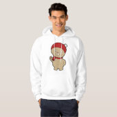 Winter Teddy Bear Hoodie (Voorkant volledig)
