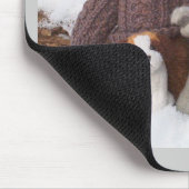 Winter Teddy Brothers met pup Muismat (Hoek)