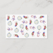 Winter teddybeer - boeken voor baby ticket informatiekaartje (Achterkant)