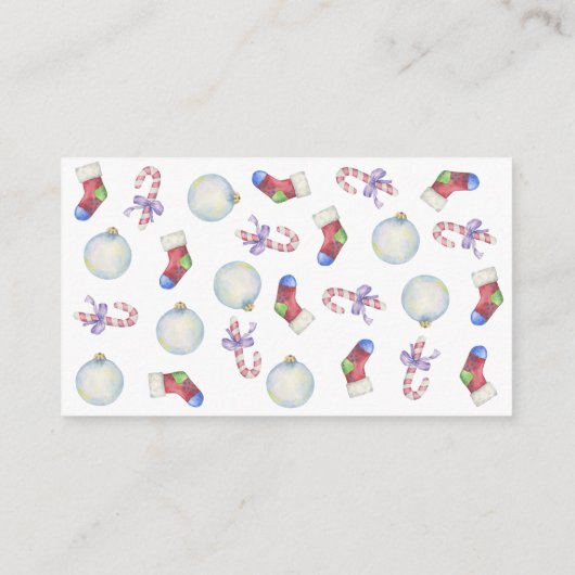 Winter teddybeer - boeken voor baby ticket informatiekaartje (Achterkant)