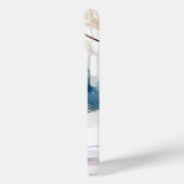 Winter Teddybeer en sneeuwman Case-Mate iPhone Case (Achterkant / Links)