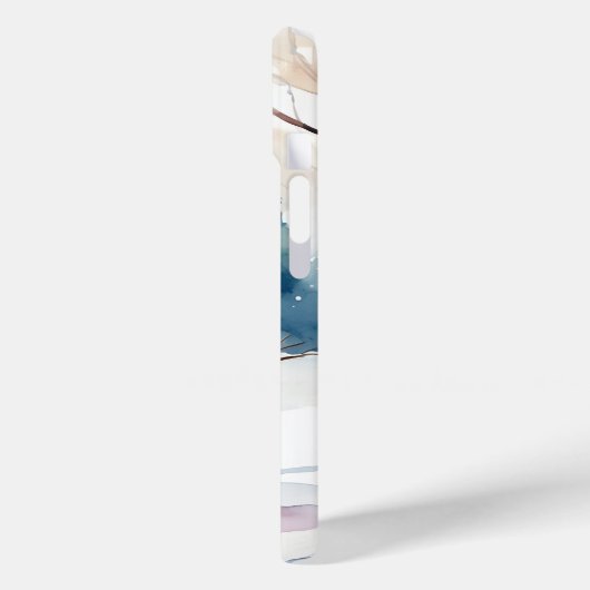 Winter Teddybeer en sneeuwman Case-Mate iPhone Case (Achterkant / Links)