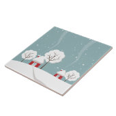 Winter Tegeltje (Zijkant)