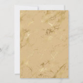 Winter Thema Blue Gold Glitter Twee 2e verjaardag Kaart (Achterkant)