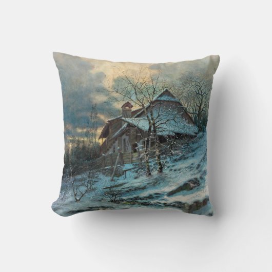 Winter Thema door Angyal Vojtech Kussen (Voorkant)