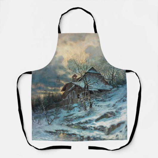 Winter Thema door Angyal Vojtech Schort (Voorkant)
