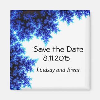 Winter Thema Save the Date Magneet