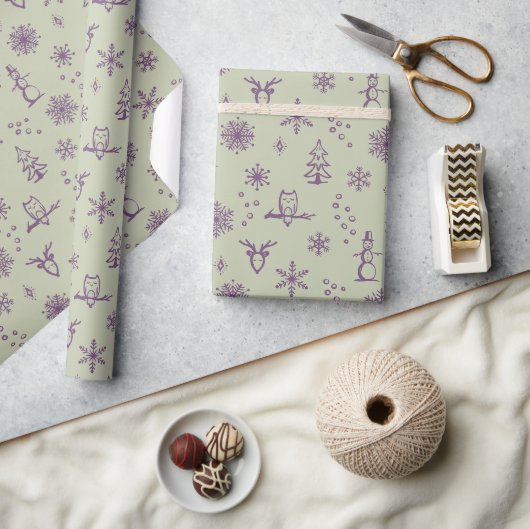 Winter Things Wrapping Paper - Thee + Plum Cadeaupapier (Crafts)