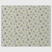 Winter Things Wrapping Paper - Thee + Plum Cadeaupapier (Vlak)